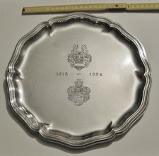 Silbertablett 27 cm Ø /