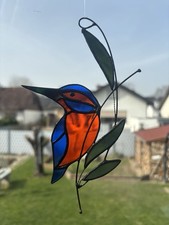 Tiffany glas eisvogel - tiffany, eisvogel,