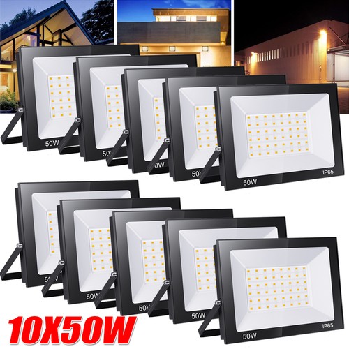 10x 50w led fluter - 50w, außen