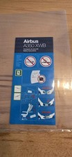 Original Airbus A350XWB Safety Card Selten