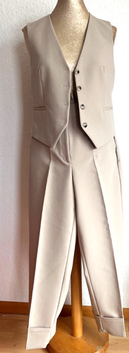 Damen schöne beige - hose, anzug