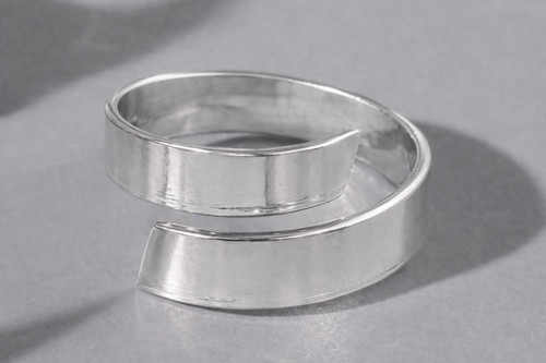 Damenring silber offen - offen, modern