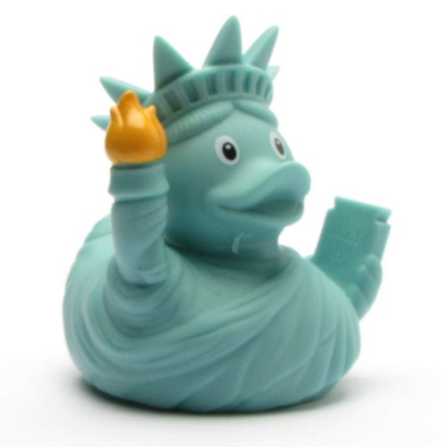 Badeente freiheitsstatue - badeente,