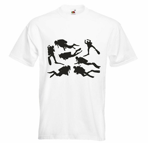 Shirt silhouette tauchen - t-shirt,