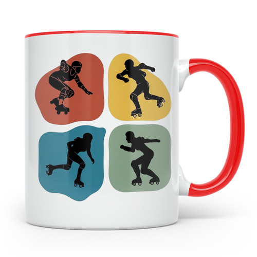 Roller derby tasse - roller,