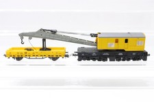 H0 ROCO DB Kranwagen Schutzwagen gelb Güterwagen Konvolut DC N105