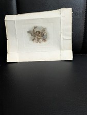 Kupferstich (18. Jh.) - F. Bartolozzi / J.M. Delattre Amor & Psyche Altkoloriet