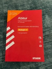 STARK Biologie LF Abitur 2024 Original-Prüfungsaufgaben mit Lösungen - BaWü