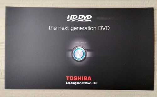 Toshiba high definition - high, dvd