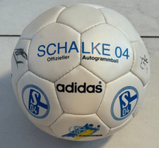 Offizieller Autogrammball FC Schalke 04 Adidas mit Unterschriften