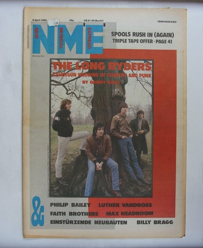 Nme magazine april 1985 - magazine,