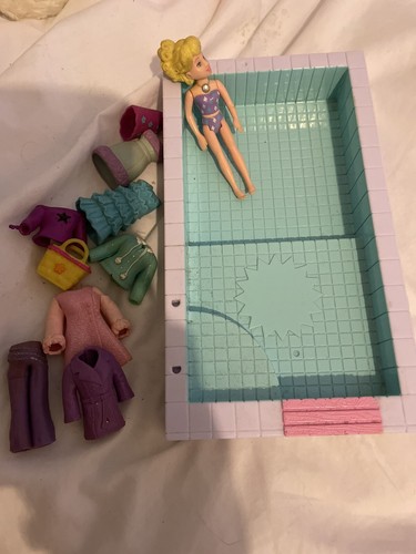 Polly pocket schwimmbad puppe - pocket,