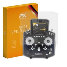 atFoliX 3x Schutzfolie für Jeti Transmitter Duplex DS-16 II matt&stoßfest