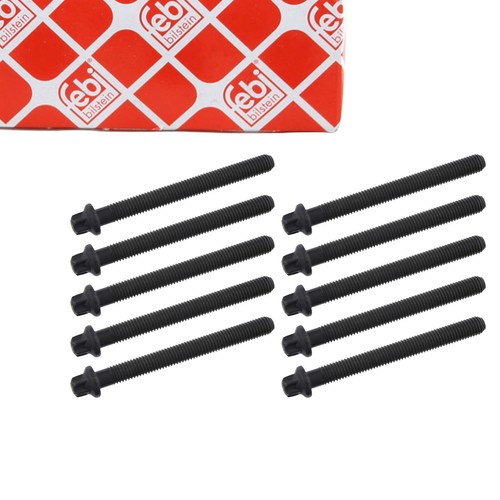 10x febi zylinderkopfschraube - 10x,
