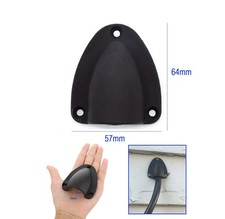 kleine Luft Austritt Hutze Außen Verkleidung Luftschacht Kabel Durchführung etc.