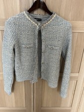 Mango Tweed Bouclé Blazer