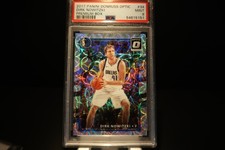 2017 Panini Donruss Optic – Dirk Nowitzki – Premium Box /249 – PSA 9 – Dallas Ma