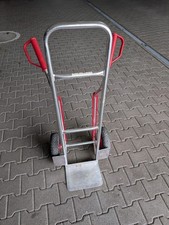 Alu-Sackkarre HEMMDAL mit Gleitkufen, TK 150 kg, Schaufel BxT 310 x 210 mm