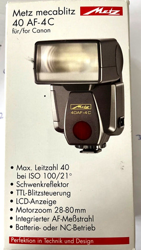 Metz mecablitz 4c blitz - mecablitz,
