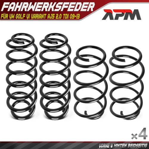 Federn fahrwerksfeder vorne - 4x,