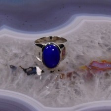 Lapislazuli Ring, 925er