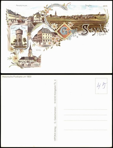 Sayda repro ansicht alter - sayda, repro-ansicht