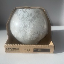 Ikea Knubbig Tischlampe Kirschblüten weiß Design von Michiko Nakata. Neu