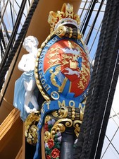 Bow and Figurehead HMS Victory