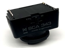 Metz SCA 343 für Nikon Blitzadapter SCA 300 System TTL nicht für AF und F3