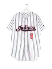 Wilson 00s Indians #9 Jersey Weiß L Trikot Herren