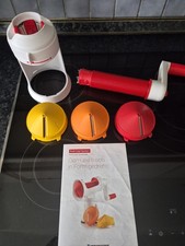 Tupperware Profi Chef Spiralwerk Fusion Master Spiralizer Neuwertig