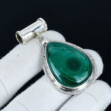 Malachit Edelstein Anhänger