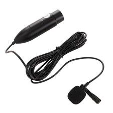 Lavalier Mic 48V Phantom Power Omni Directional Noise Reduction 3 Pin XLR Mo Hot