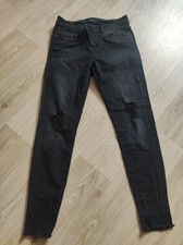Schwarze used Look Jeans von ? (keine Marke), Gr. 38 - top Zustand, wie neu
