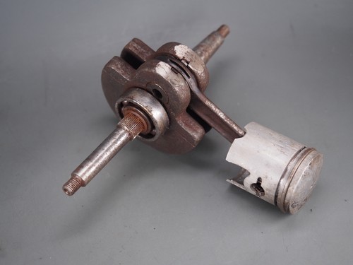 Moped kurbelwelle mit - kolben,