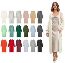 Maxi Strickjacke Damen