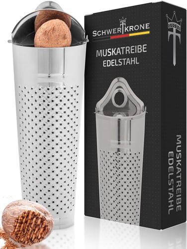 Muskatnuss reibe 11cm - muskatnuss,