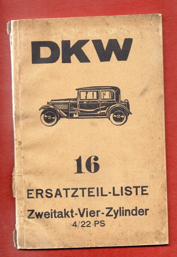 Ersatzteile liste dkw - dkw, 16