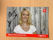 Maren Hammerschmidt - Biathlon - Autogrammkarte original signiert - S10024