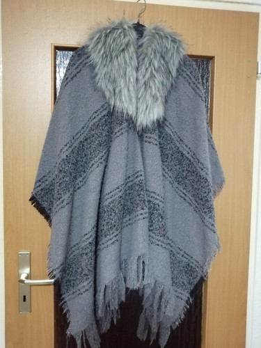 Cartoon damen poncho cape - cartoon, mit