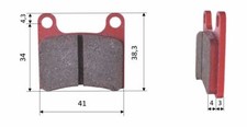 Kart Bremsbelag,Bremsbeläge