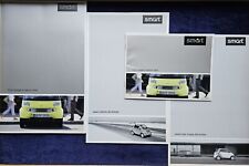 Smart fortwo City Coupe Cabrio Prospekt 2002, dazu 2 Preislisten