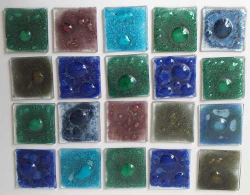 Glas fliesen bubble - fliesen,