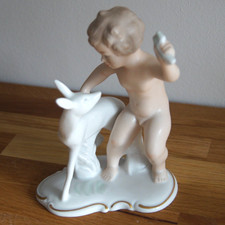 Junge mit Reh  Wallendorf