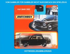 MATCHBOX "1969 BMW 2002" FARBE SCHWARZ OVP UNGEÖFFNET 84/100 ANSEHEN!