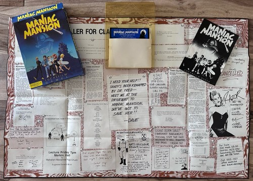 Maniac mansion - maniac, (c64