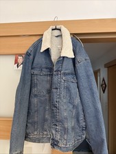 Herren Jeansjacke GrXL Blau