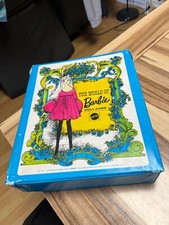 Koffer The World of Barbie Doll Case 1968 Mattel Plastik No. 1002 USA Vintage