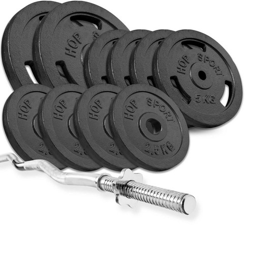 Hop sport gusseisen hantelset - hop-sport,