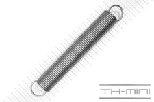 Zug-Feder 2,5mm Haken Öse